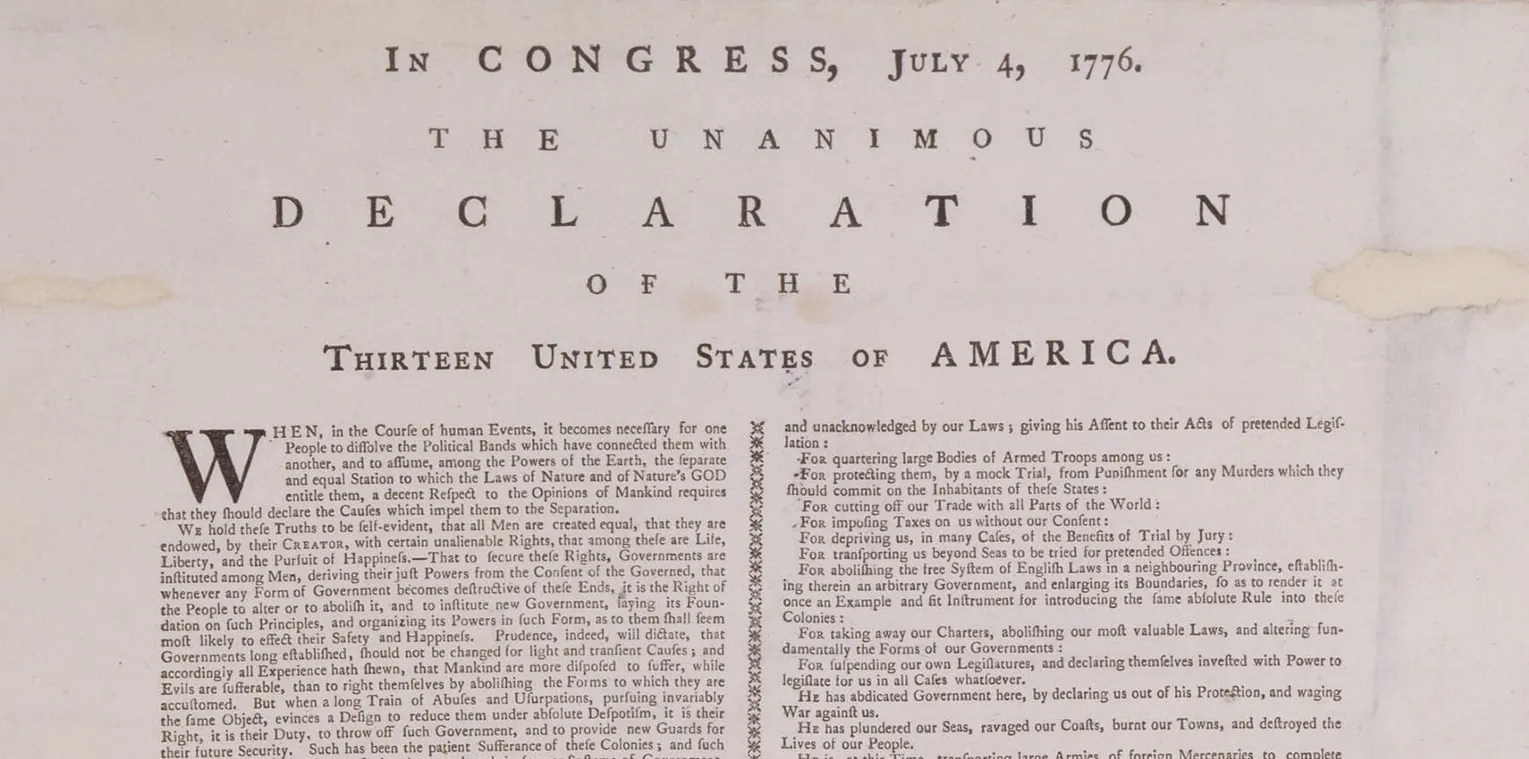 1776: Declaring Independence